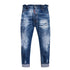 DSQUARED2 S74LB1041 S30342 BIG DEANS BROTHER JEAN 470 NAVY BLUE JEANS Mens 46